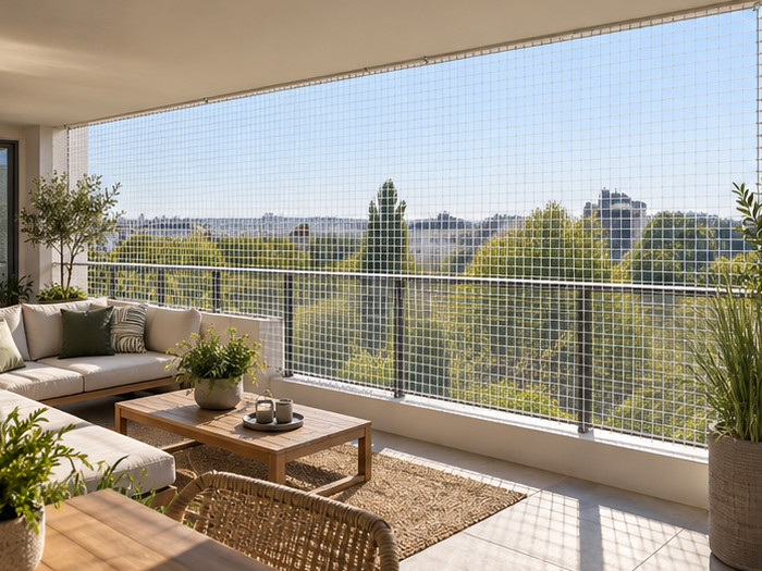 Filet pour chat Felisafe _ Grand Balcon - 6x3m